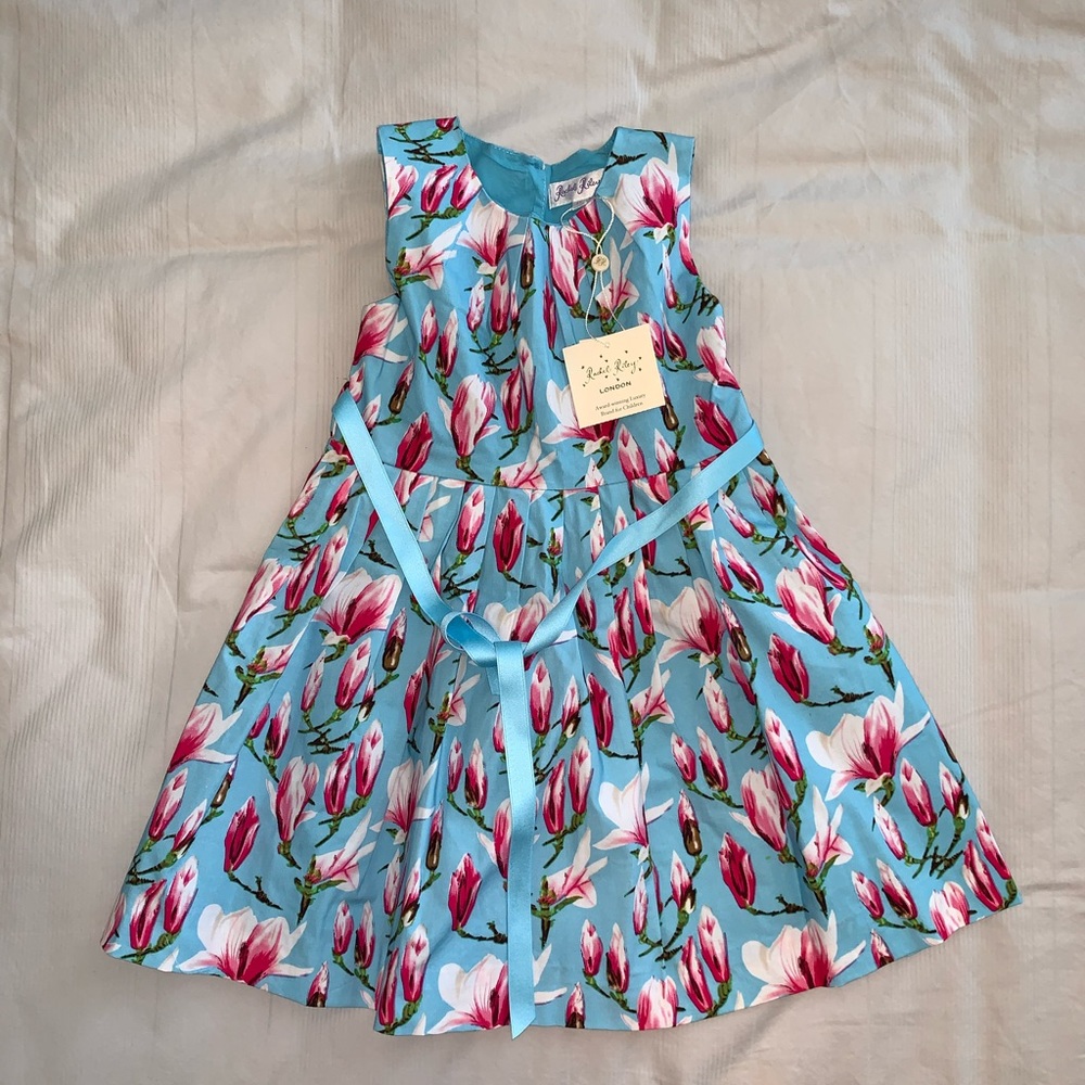 COPY - COPY - Girls Magnolia Pleated Dress